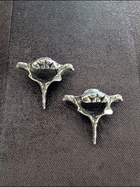 Martha Rotten Vertebrae Earrings